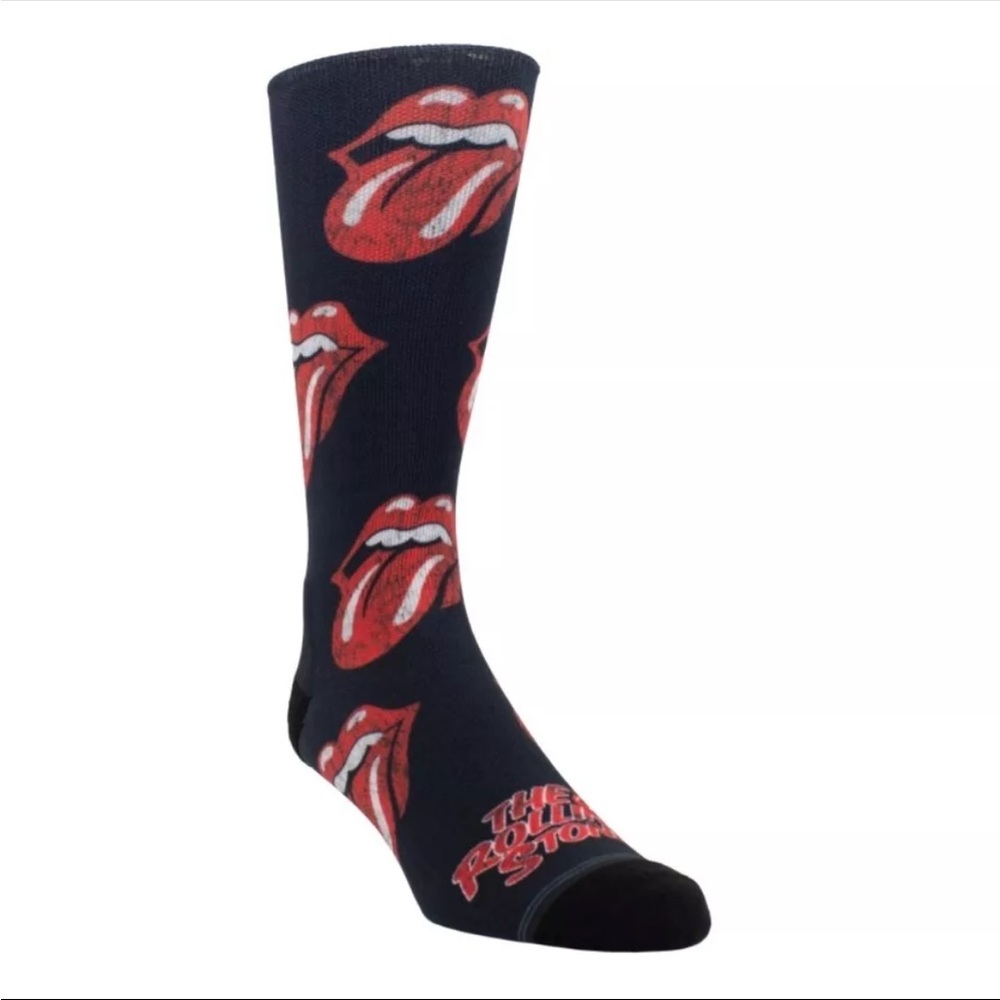 Rolling Stones Rock n Roll socks. NWT